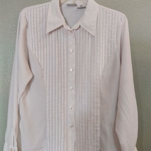 Liz Baker 12P white blouse